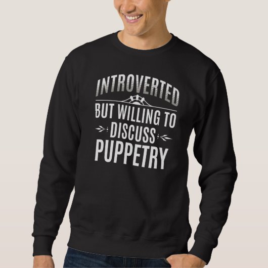 Einführung der Puppentheorie Sweatshirt (Vorderseite)