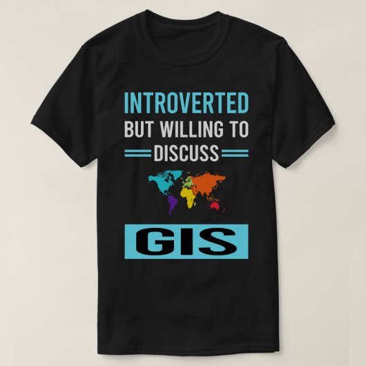 Einführung des GIS T-Shirt (Design vorne)