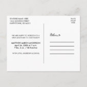 Einführung des neuen Baby Hearts Ankündigung Foto  (Rückseite)