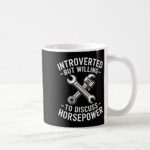 Einführung des Spaßes für Horsepower Quote Kaffeetasse