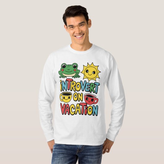 Einführung des Urlaubsmodus für Männer T-Shirt (Vorne ganz)