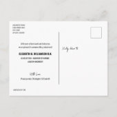 Einführung eines benutzerdefinierten Fotos für Kra Ankündigungspostkarte (Rückseite)