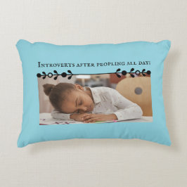 Einführung eines rechteckigen Akzent-Kissens Dekokissen