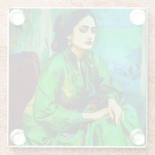 Einführung Glasuntersetzer (Rückseite)