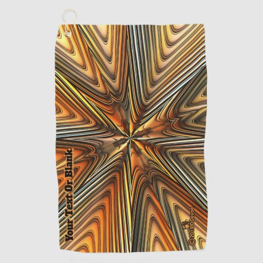 Einführung Golfhandtuch (Vorderseite)