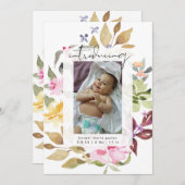 Einführung in Blumenrahmen Modernes Foto (Vorne/Hinten)