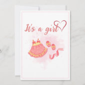 Einführung in das Foto der Geburt eines Neugeboren Ankündigung (Rückseite)