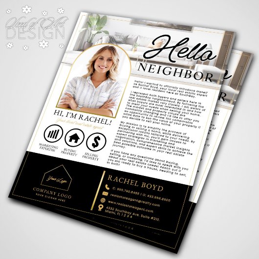 Einführung in den modernen Real Anwesen Agent Flyer