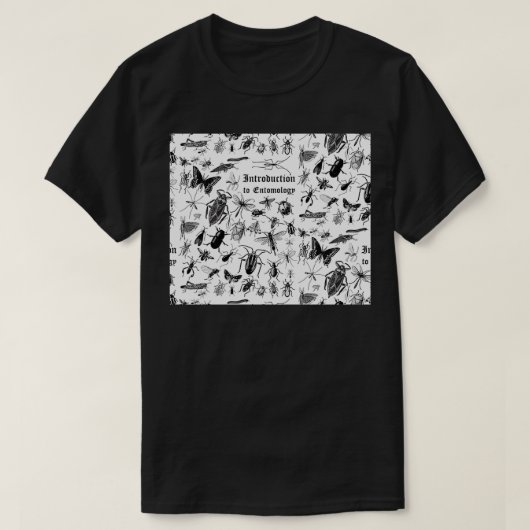 Einführung in die Entomologie T-Shirt (Design vorne)