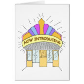 Einführung in die Grußkarte des Verkäufers (Vorne)