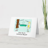 Einführung in die Grußkarte des Verkäufers Karte (Vorderseite)