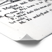 Einführung in "Orbis Sensualium Pictus" Poster (Ecke)