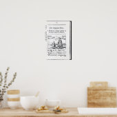 Einführung in "Orbis Sensualium Pictus" Poster (Küche)