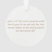 Einführung Jesse Baum-Krippe Ornament (Rückseite)