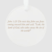 Einführung Jesse Baum-Lamm Ornament (Rückseite)