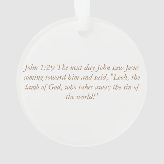 Einführung Jesse Baum-Lamm Ornament (Rückseite)