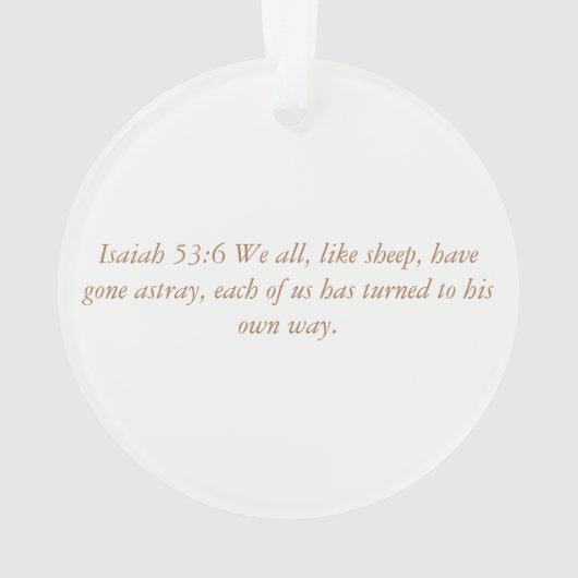 Einführung Jesse Baum-Schlange Ornament (Rückseite)