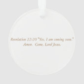 Einführung Jesse Baum-Wand Ornament (Rückseite)