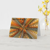 Einführung Karte (Gelbe Blume)