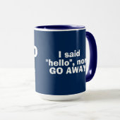 Einführung kleine Rede antisozial einsamen INTJ Sc Tasse (VorderseiteRechts)