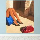 Einführung Leinwanddruck (Insitu (Holzboden))