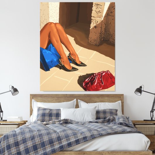 Einführung Leinwanddruck (Insitu (Schlafzimmer))