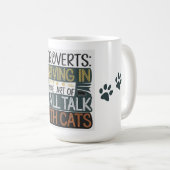 Einführung mit Katzen Kaffeetasse (VorderseiteRechts)