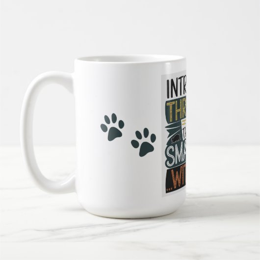 Einführung mit Katzen Kaffeetasse (Links)