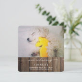 Einführung neuer Haustiere | Kinderankündigung Ankündigung (Stehend Vorderseite)