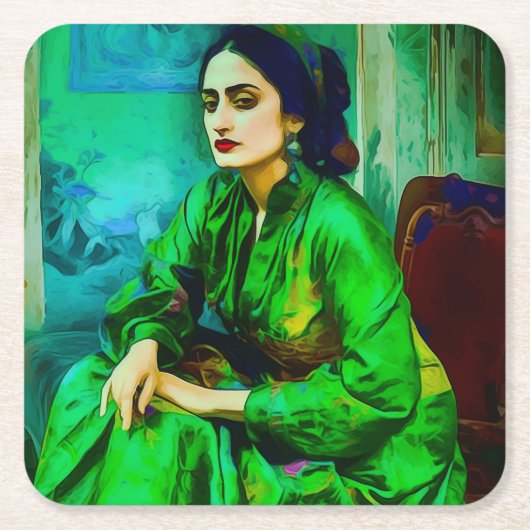 Einführung Rechteckiger Pappuntersetzer (Vorderseite)