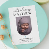 Einführung. Schwarz-Weiß-Schriftzeichen Ankündigung