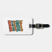 Einführung vereinigt... In unseren eigenen Zuhause Gepäckanhänger (Vorderseite horizontal)