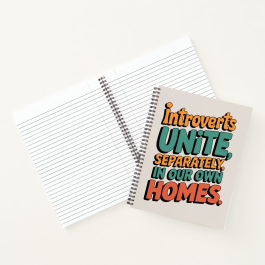 Einführung vereinigt... In unseren eigenen Zuhause Notizblock (Innenseite)