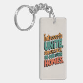 Einführung vereinigt... In unseren eigenen Zuhause Schlüsselanhänger (Vorderseite links)