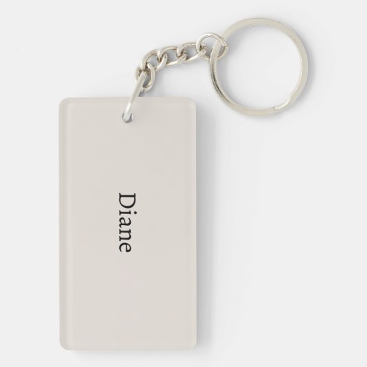 Einführung vereinigt... In unseren eigenen Zuhause Schlüsselanhänger (Rückseite)