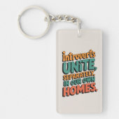 Einführung vereinigt... In unseren eigenen Zuhause Schlüsselanhänger (Vorderseite)