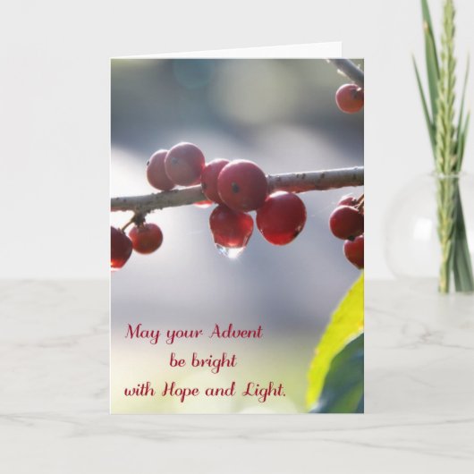 Einführungs-Gruß-Karte Feiertagskarte (Vorderseite)