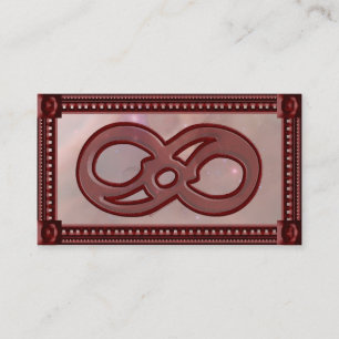 Einführungskarte für Unendlichkeitstests Visitenkarte