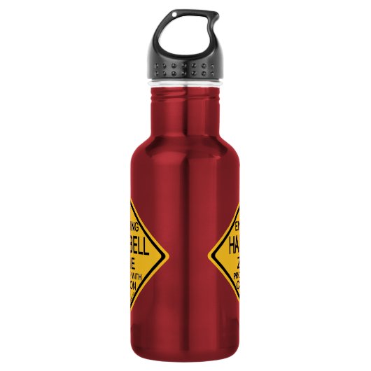 Eingabe der Handbell-Zone Edelstahlflasche (Vorderseite)