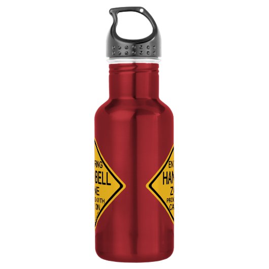 Eingabe der Handbell-Zone Edelstahlflasche (Rückseite)