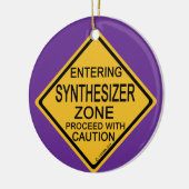 Eingabe der Synthesizer-Zone Keramik Ornament (Links)