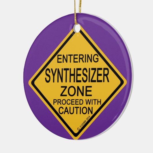 Eingabe der Synthesizer-Zone Keramik Ornament (Links)