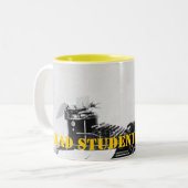 Eingabe des Affen Zweifarbige Tasse (Vorderseite Links)
