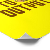 Eingabe in Ausgabe Poster (Ecke)