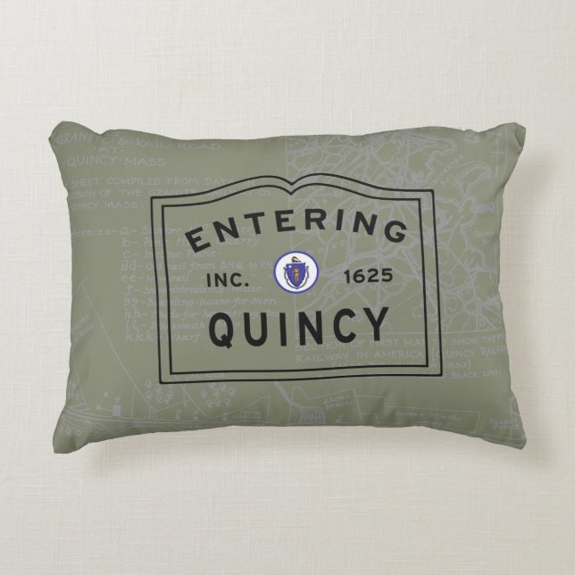 Eingabe von Quincy MA Accent Pillow Dekokissen (Vorderseite)