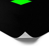 Eingabeaufforderung für den Text alter Schule Poster (Ecke)