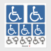 Eingabehilfen für Set-Stickers Aufkleber (Blatt)