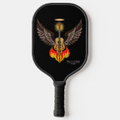 Eingachespachtel pickleball schläger (Rückseite)