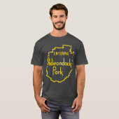 Eingang Adirondack Park Sign Adirondacks T-Shirt (Vorne ganz)