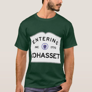 Eingang Cohasset Massachusetts Commonwealth of Ma T-Shirt